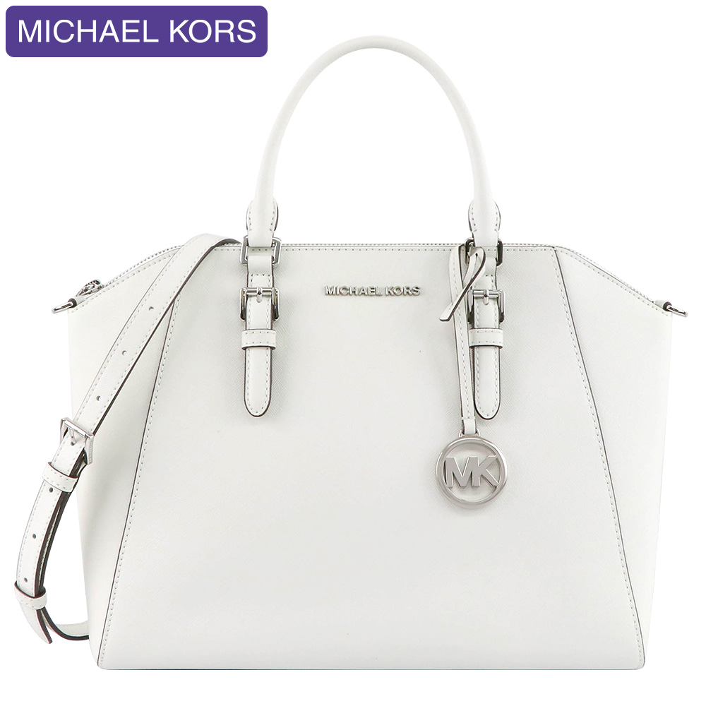 P5倍】 マイケルコース MICHAEL KORS バッグ ハンドバッグ 35H5SC6S3L OPTIC WHITE 2way A4対応  アウトレット レディース 新作 :35h5sc6s3l-opticwhite:HOMMAGE - 通販 - Yahoo!ショッピング