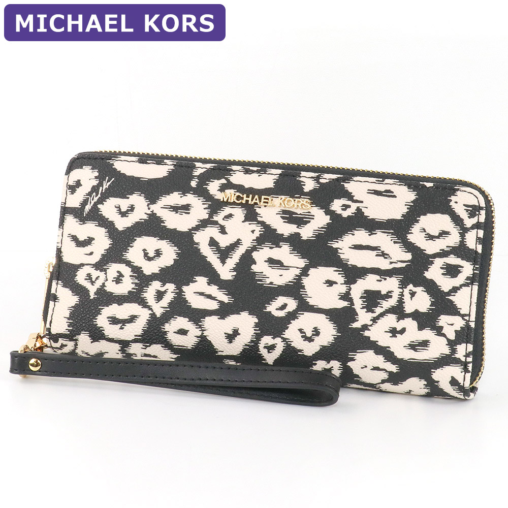 マイケルコース MICHAEL KORS 財布 長財布 35R4GTVT3I ストラップ付 ハート柄 アウトレット レディース ウォレット 新作｜hommage｜02