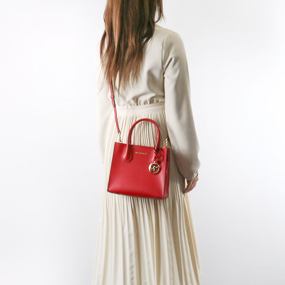 極美品♡﻿ MICHAEL KORS ショルダーバッグ 2way MKロゴ 赤 35s1gm9m2l-brightred_1.jpg