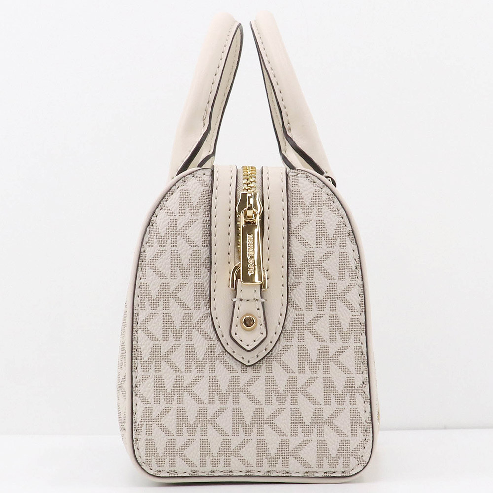 マイケルコース ショルダーバッグ 35S4GTVC5B LTCRMMULTI Michael Kors Small Leather Crossbody Bag (Light Cream