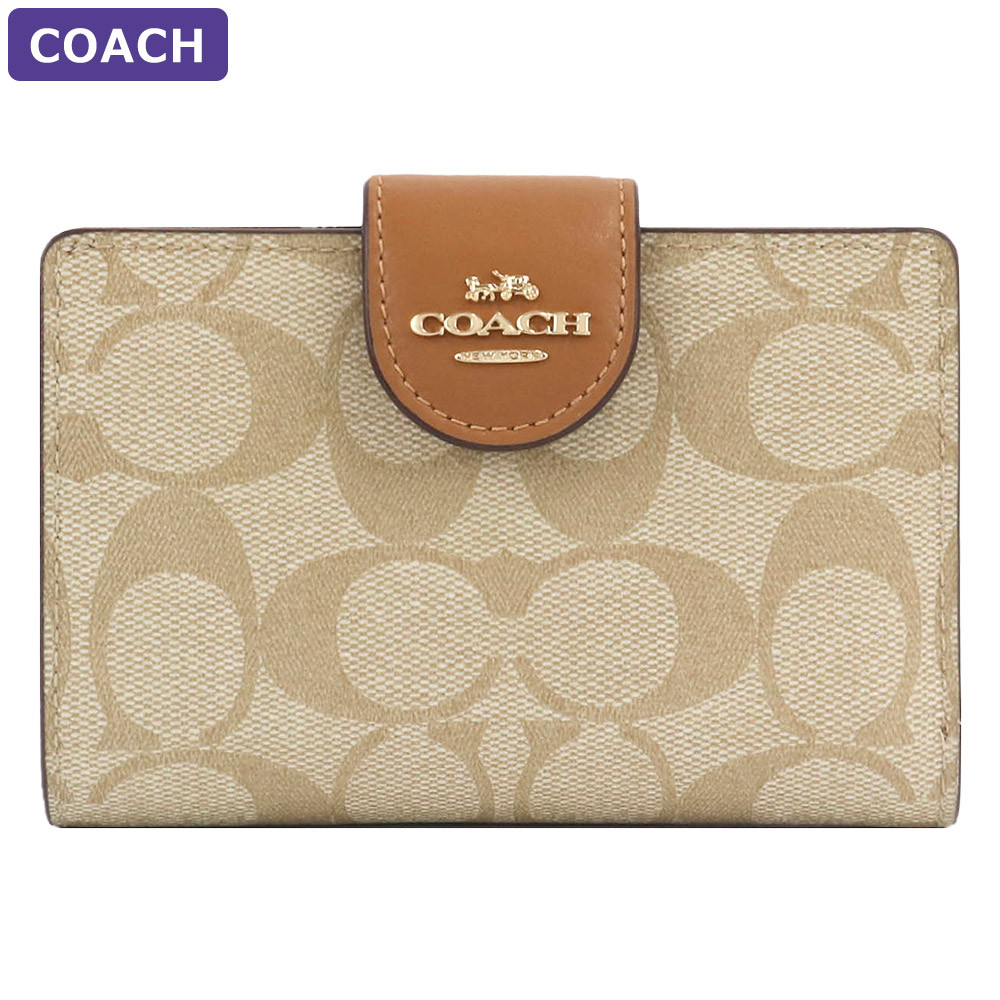 コーチ COACH 財布 二つ折り財布 C0082 シグネチャー アウトレット