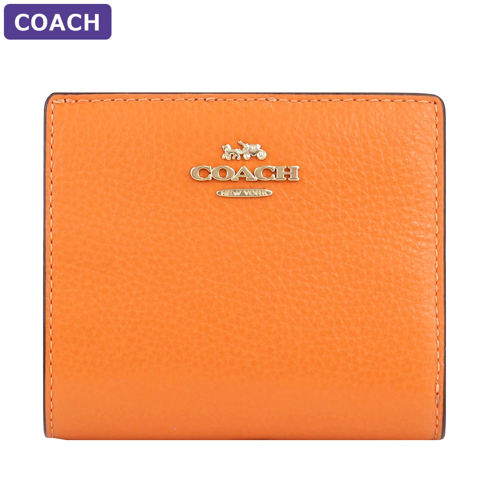 COACH レディース二つ折り財布（色：オレンジ系）の商品一覧｜財布 