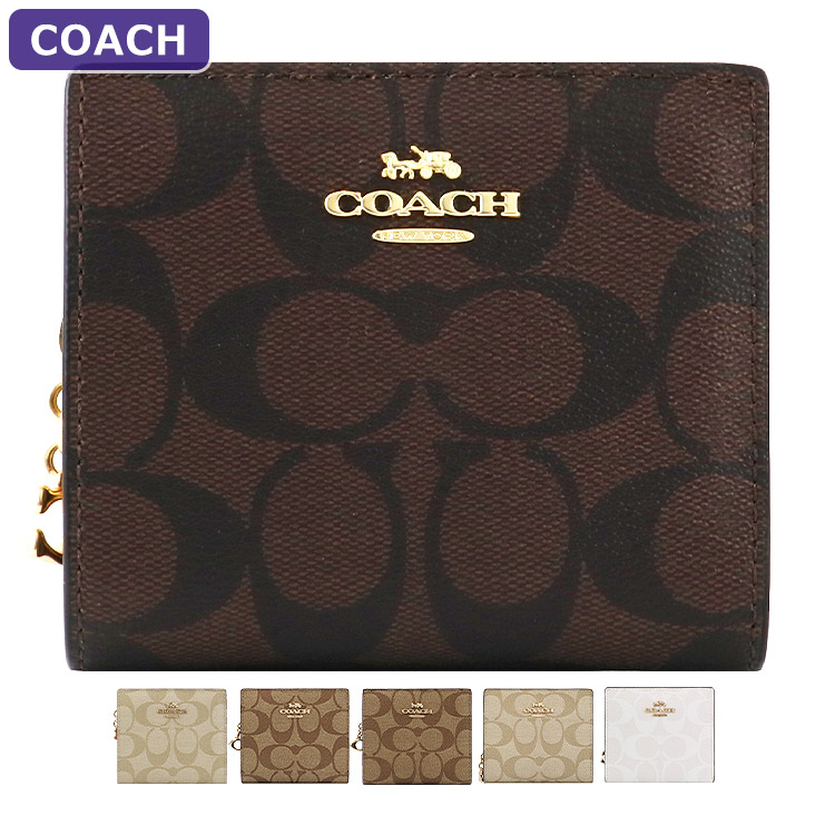 【P5倍】 コーチ COACH 財布 二つ折り財布 C3309 シグネチャー