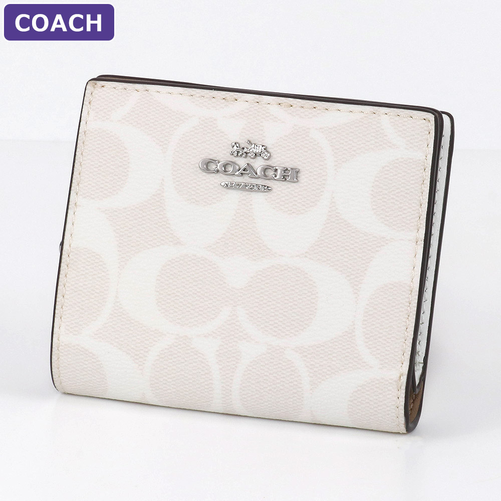 コーチ COACH 財布 二つ折り財布 C3309 シグネチャー ミニ財布 ミニ 小さめ アウトレット レディース 新作