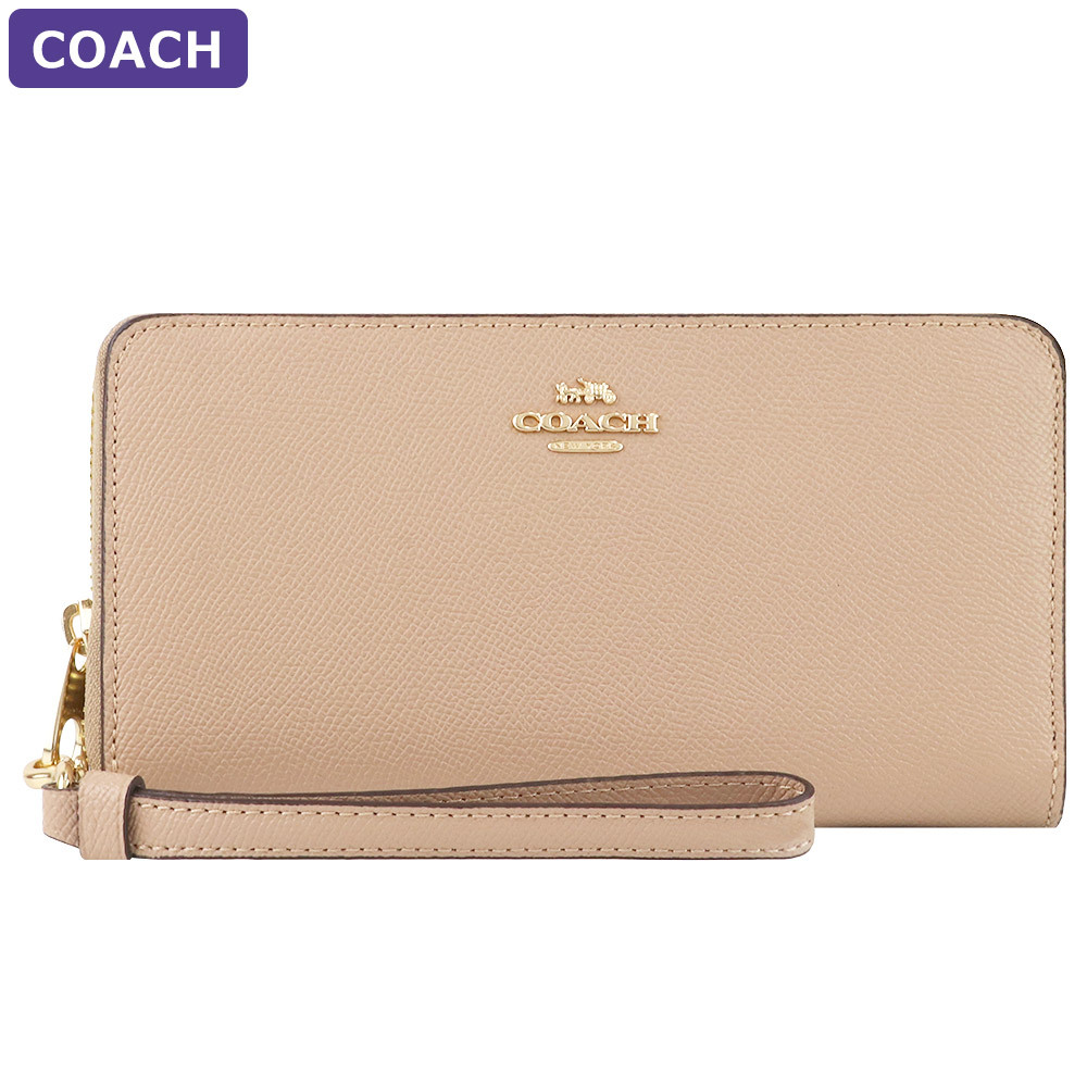 日本限定日本限定 コーチ COACH 財布 長財布 C3441 ストラップ付