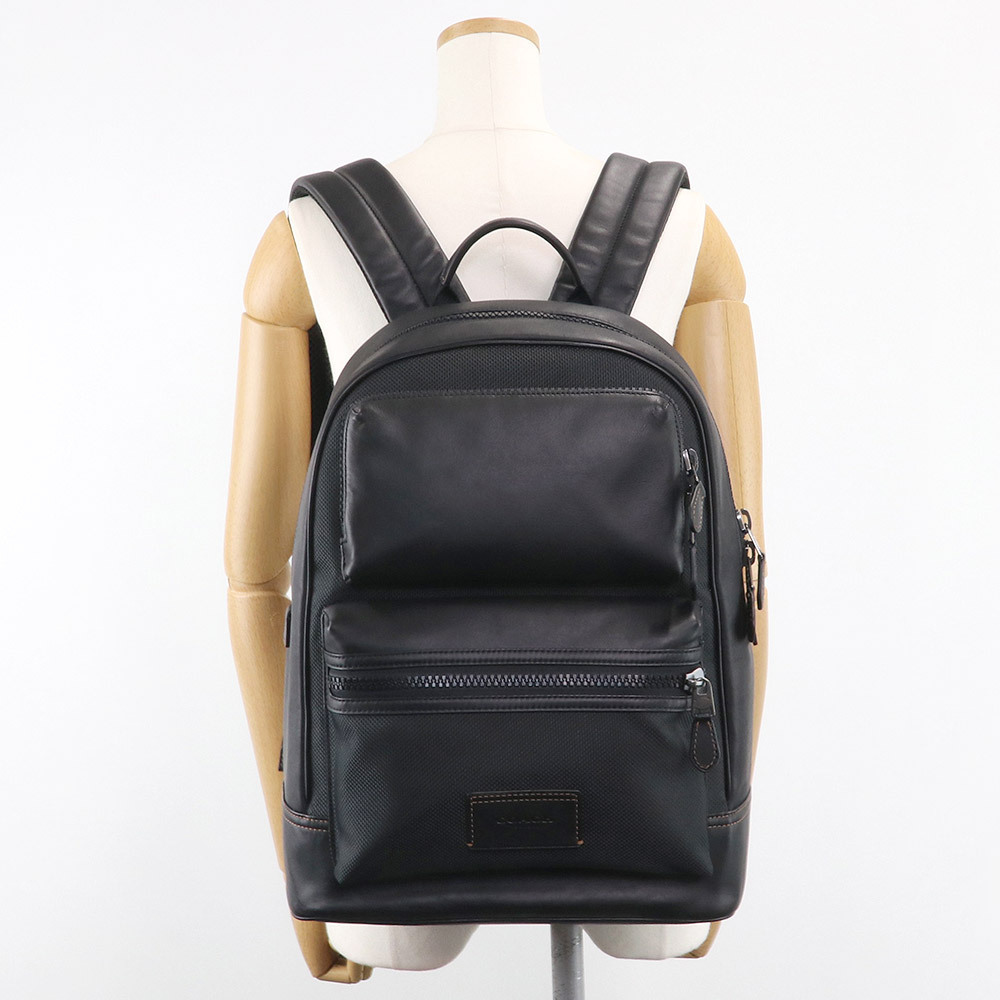 コーチ　バックパック COACH 国内発送 コーチ バッグ メンズ リュック スムース レザー