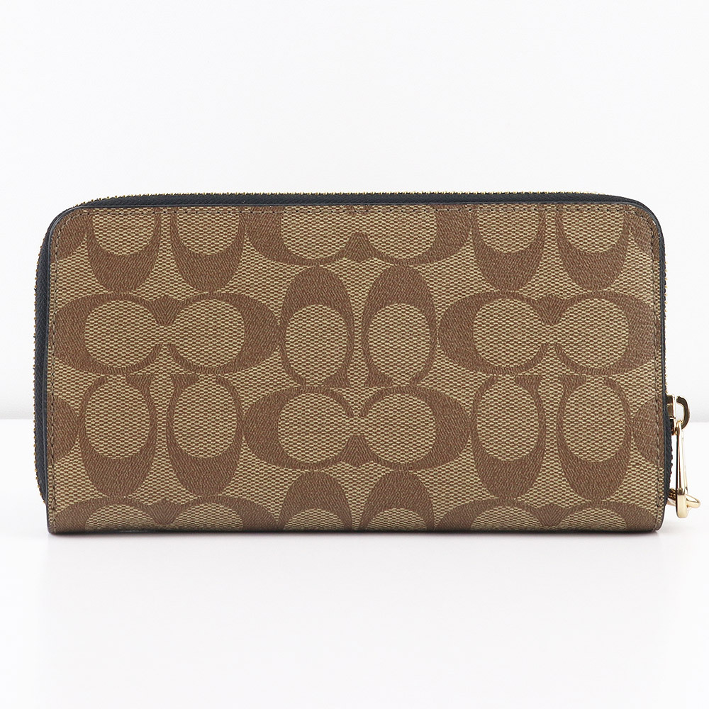 国内即発 COACH OUTLET SLG C4452 IMCBI 長財布 COACH OUTLET コーチ アウトレット 長財布 レディース ネオン