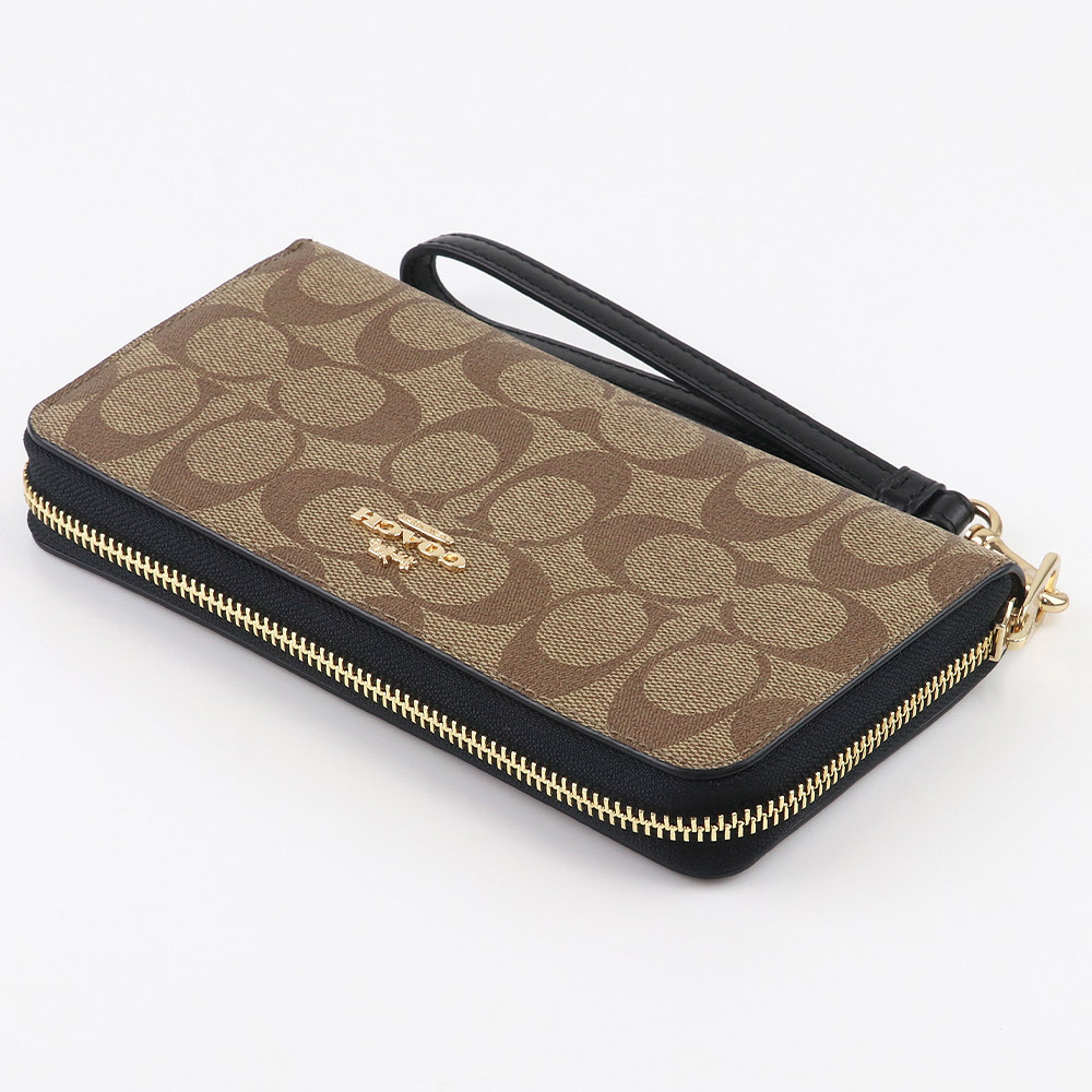 国内即発 COACH OUTLET SLG C4452 IMCBI 長財布 COACH 国内発送 コーチ 財布 レディース 長財布 シグネチャー