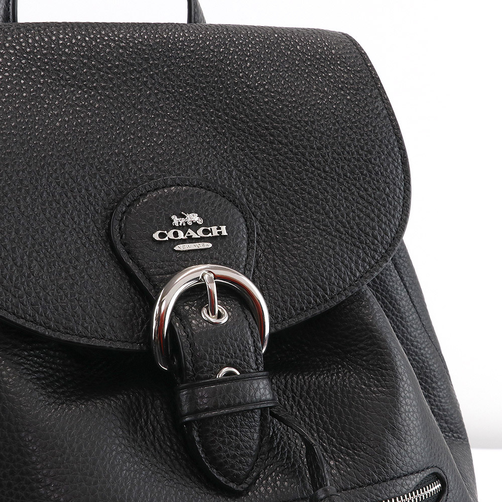 コーチ COACH バッグ リュックサック C5648 SVBK レザー 革 アウトレット レディース 新作