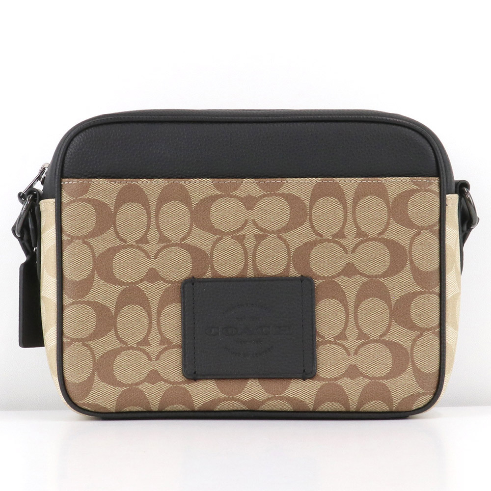 ＜COACH＞コーチバッグ ショルダーバッグ C6080 ブラックメンズバッグ Amazon.co.jp: [コーチ] バッグ ショルダーバッグ C6080