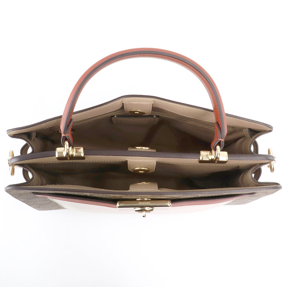C8208 シグネチャーレザー 2WAY ハンド　ショルダーバッグ COACH コーチ バッグ ショルダーバッグ C8208 IMLOT 2way