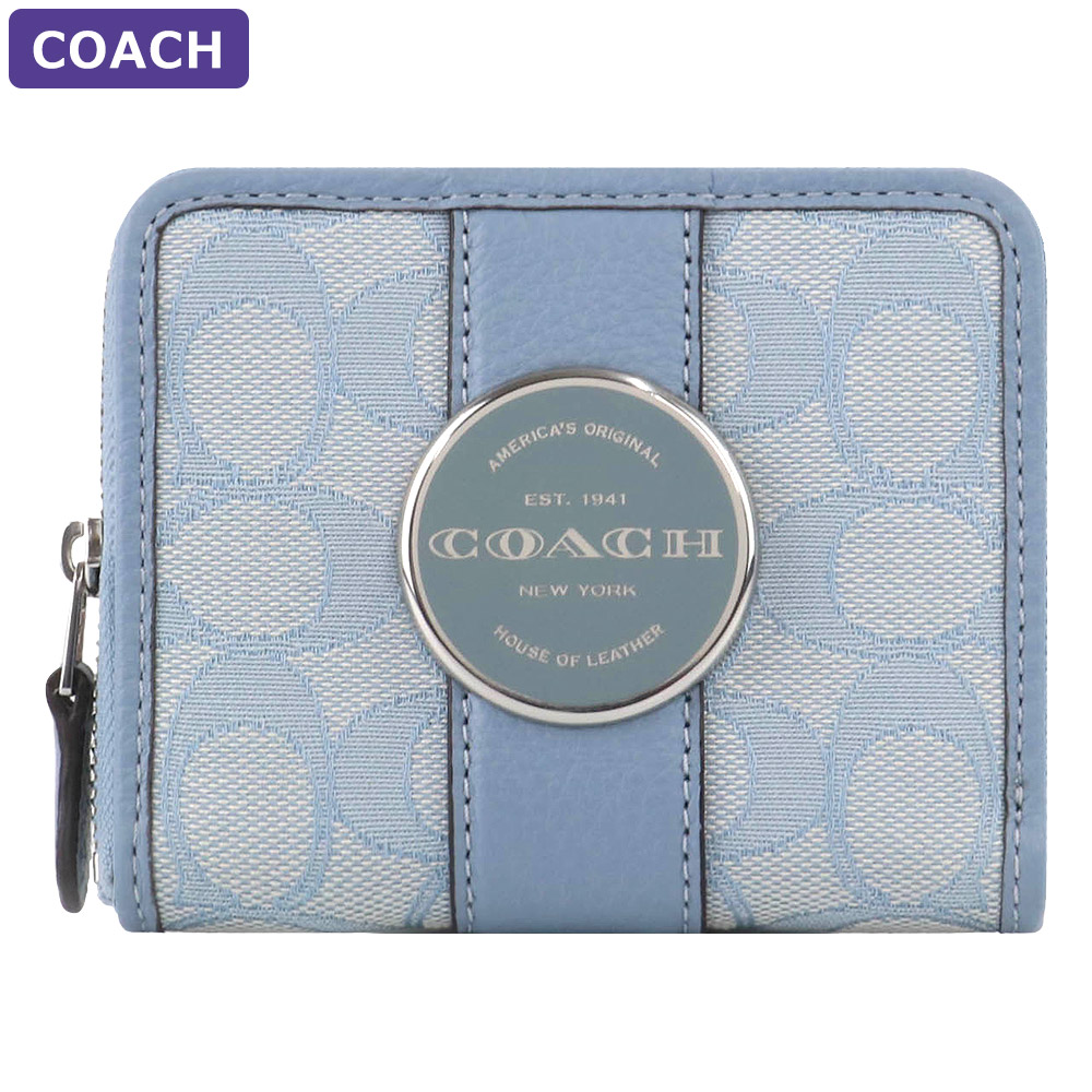 コーチ COACH 財布 二つ折り財布 C8323 ミニ財布 シグネチャー アウトレット レディース ウォレット 新作