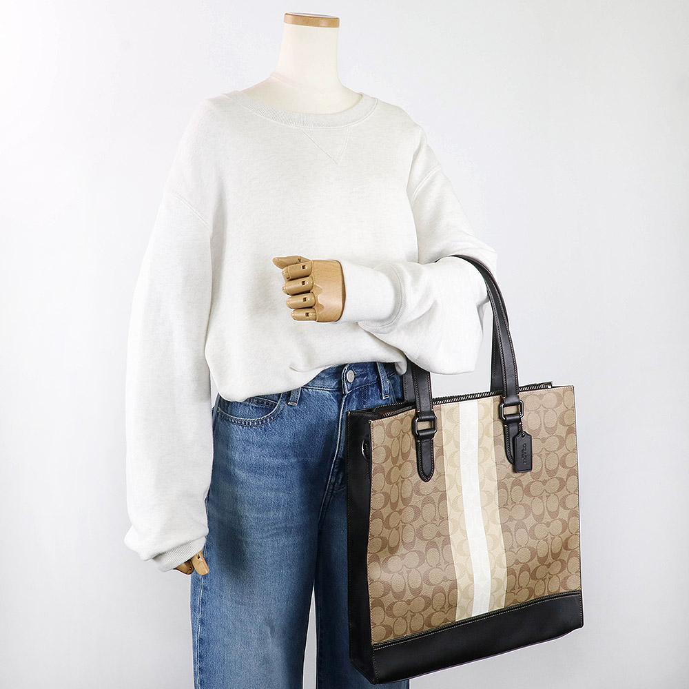 COACH（コーチ） バッグ トートバッグ CQ037 QBE7V シグネチャー A4