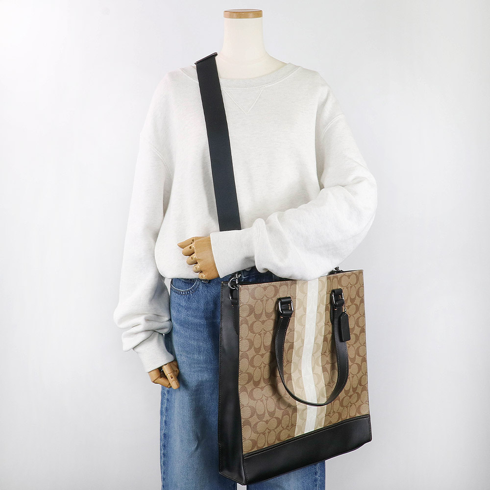 希少　COACH コーチ トートバッグ ショルダーバッグA4 馬車 F76776 COACH（コーチ） バッグ トートバッグ CQ037 QBE7V シグネチャー A4