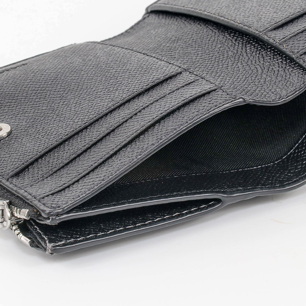 コーチ 二つ折り財布 レディース COACH Wallet CR983 SV/BK COACH コーチ 二つ折り財布 レディース Wallet CR983 SV/BK