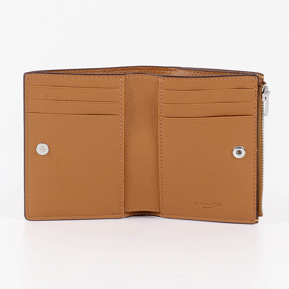 【国内即発】コーチ 折り財布 CR983 SVQD COACH 国内発送 コーチ 財布 レディース 折り財布 クロス