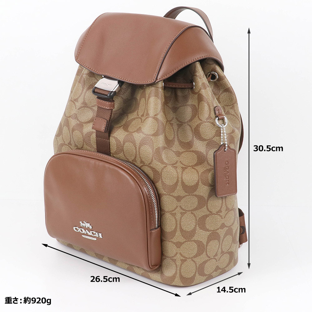 COACH コーチ バッグ リュックサック CT810 SVWQ3 シグネチャー