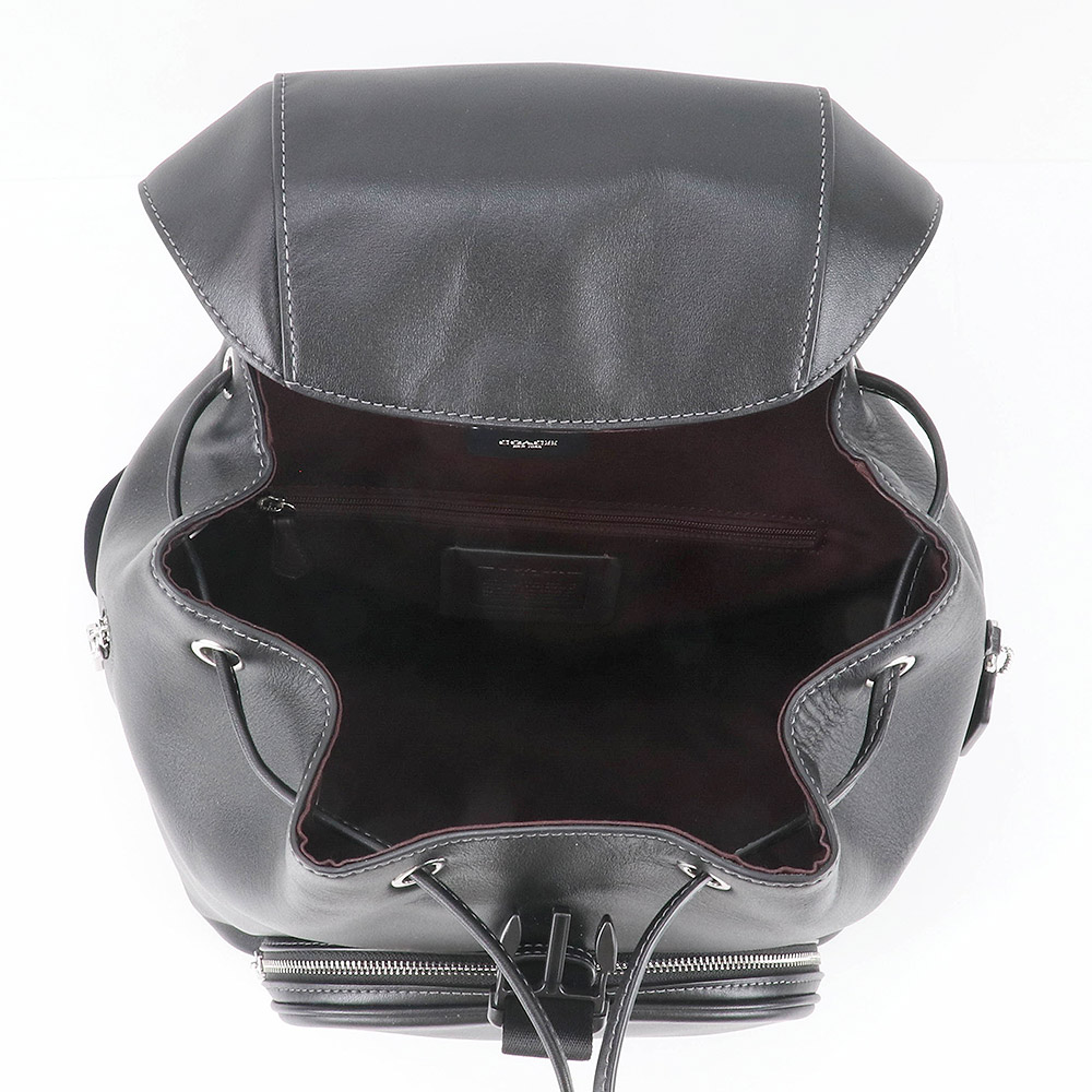 COACH コーチ バッグ リュックサック CT811 SVBK レザー 革
