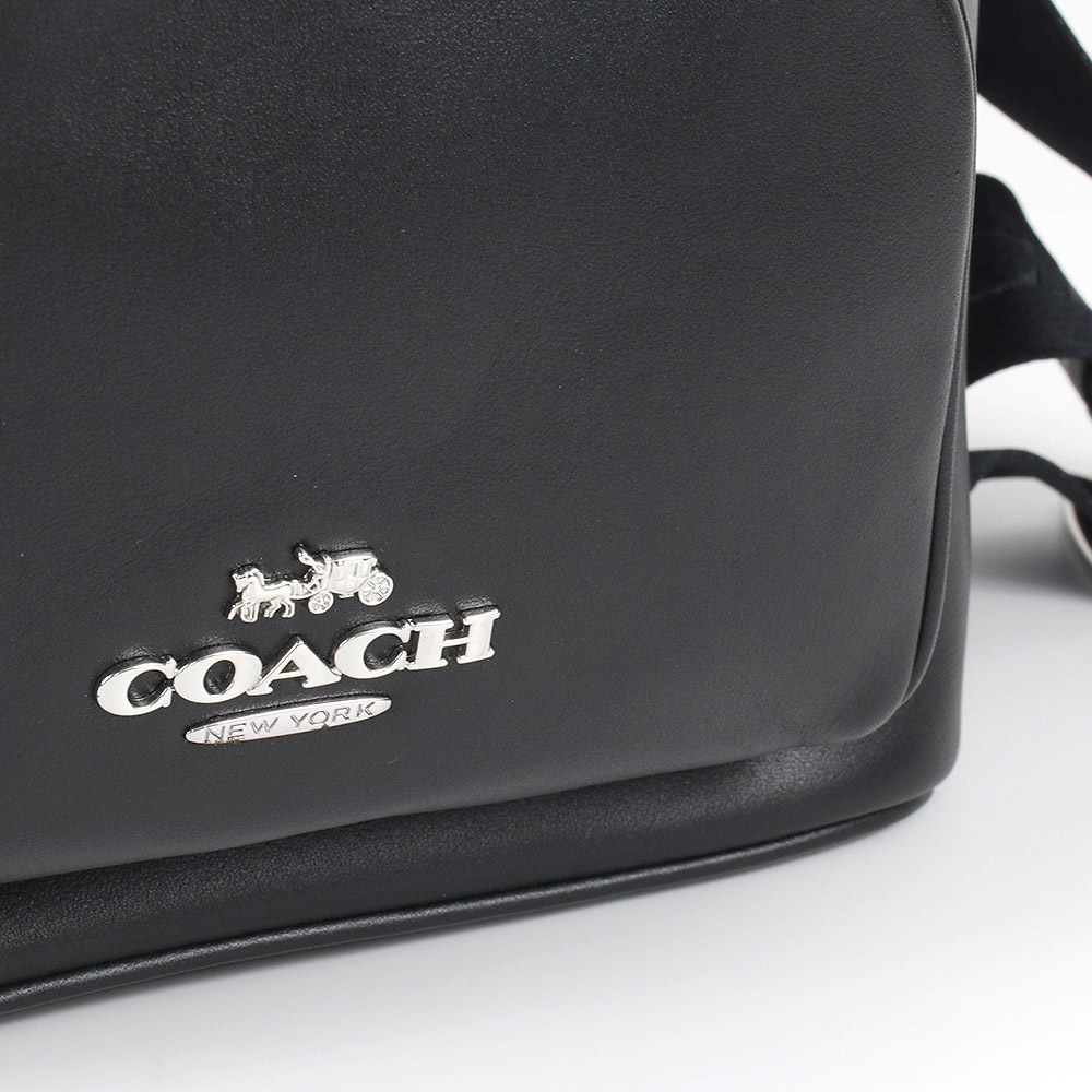 COACH コーチ バッグ リュックサック CT811 SVBK レザー 革