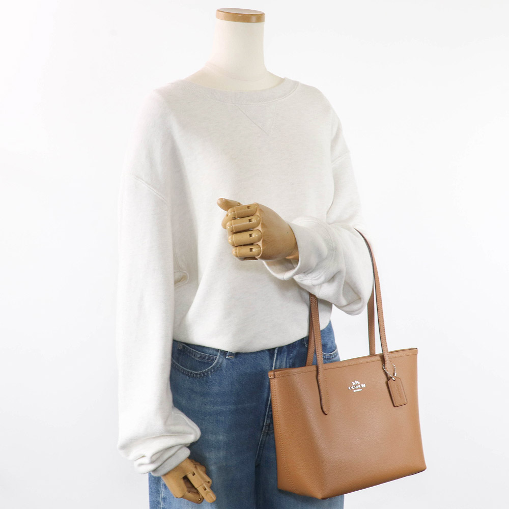 COACH コーチ バッグ トートバッグ CT859 SVQD レザー 革