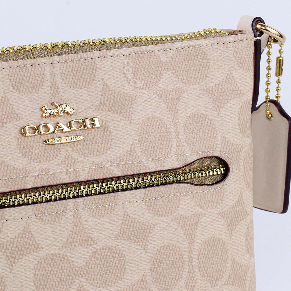 COACH ショルダーバッグ CW325 IMXDM サンド/チョーク COACH ショルダーバッグ CW325 IMXDM サンド/チョーク