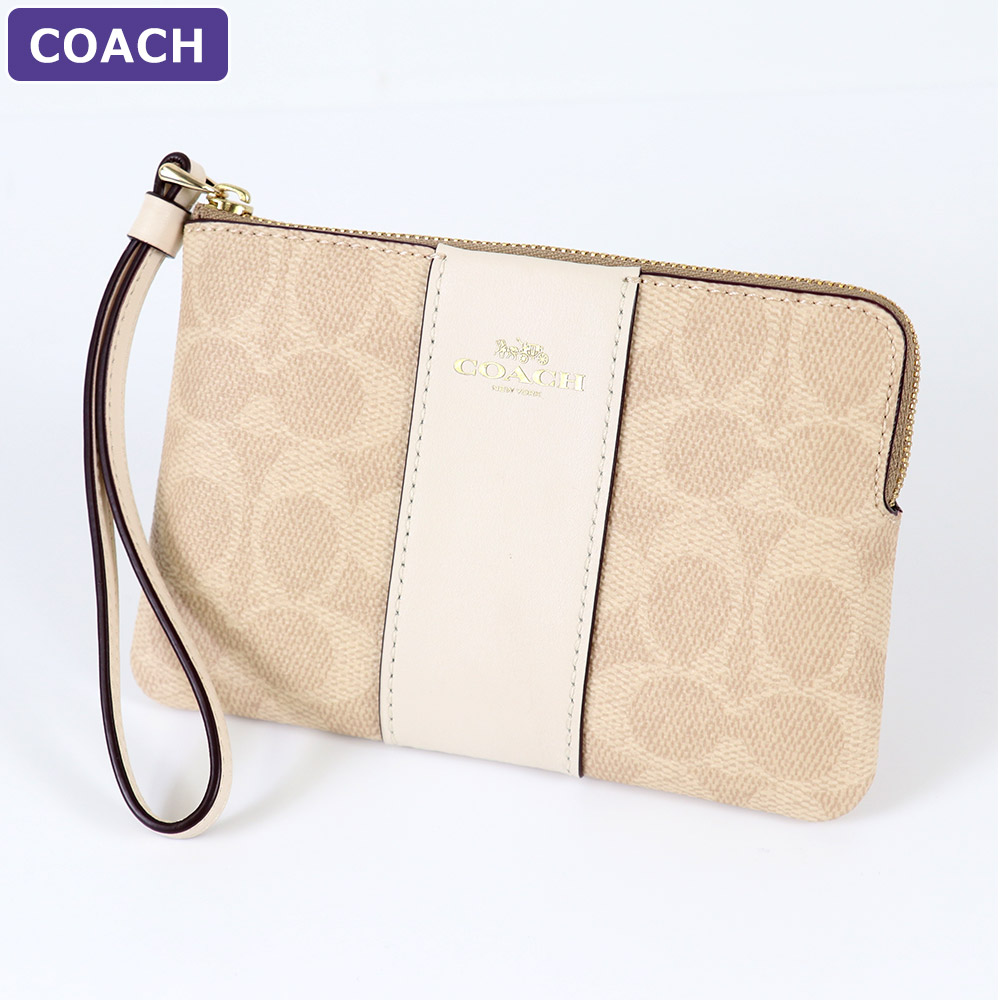 COACH コーチ ポーチ CW854 IMXDM シグネチャー アウトレット