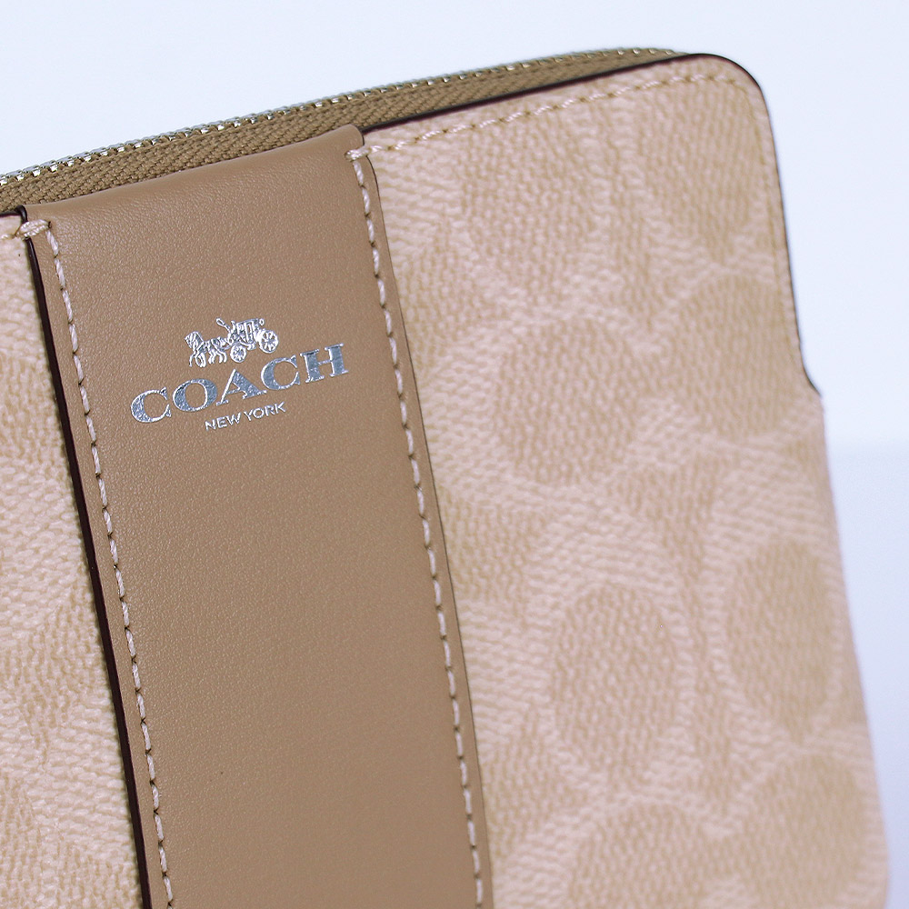 COACH（コーチ） ポーチ CW854 SVPWH シグネチャー アウトレット