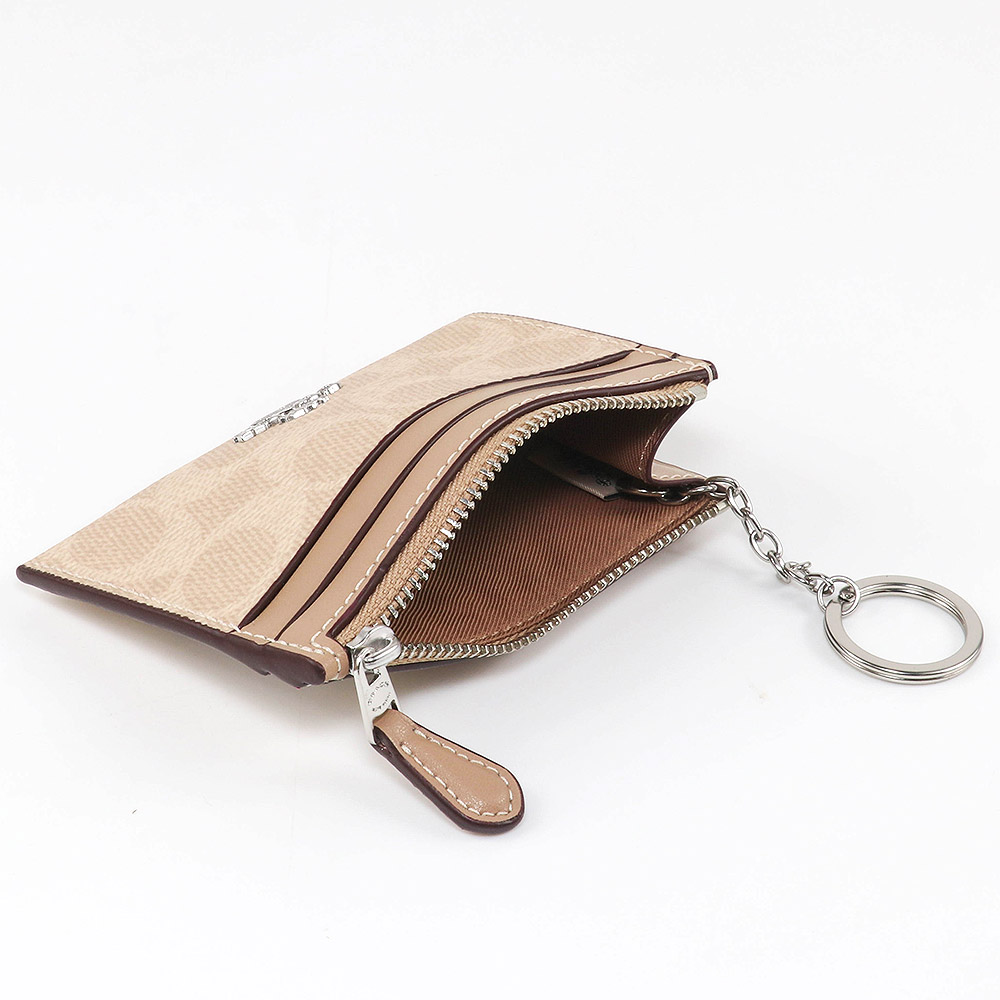 COACH（コーチ） パスケース CW870 SVPWH キーリング フラグメント