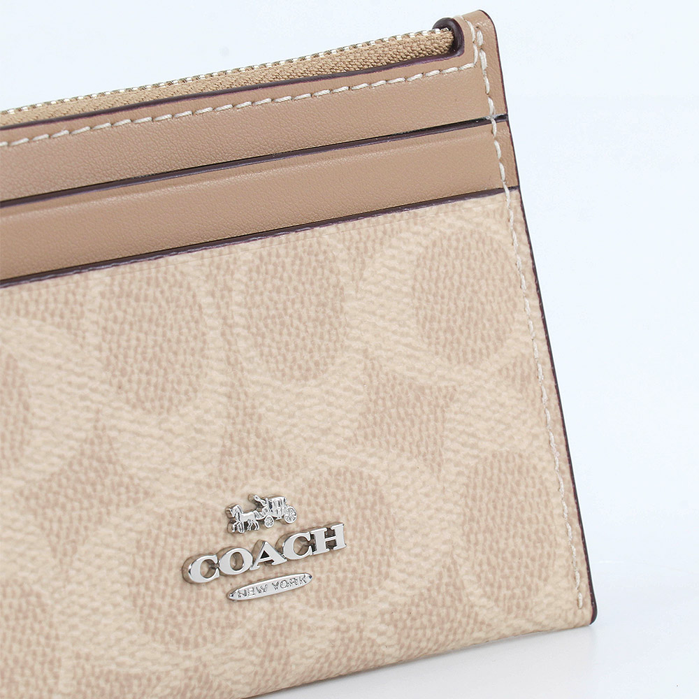 COACH（コーチ） パスケース CW870 SVPWH キーリング フラグメント