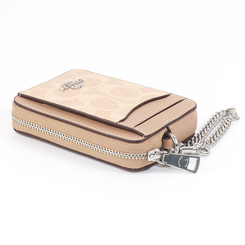 COACH（コーチ） パスケース CW883 SVPWH カードケース コインケース