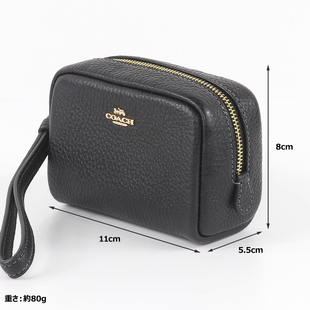 COACH（コーチ） ポーチ CW906 IMBLK ミニポーチ 小物入れ