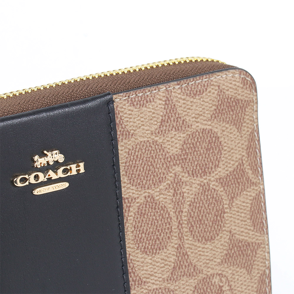 COACH コーチ 財布 長財布 CW947 IMQRX ストラップ付