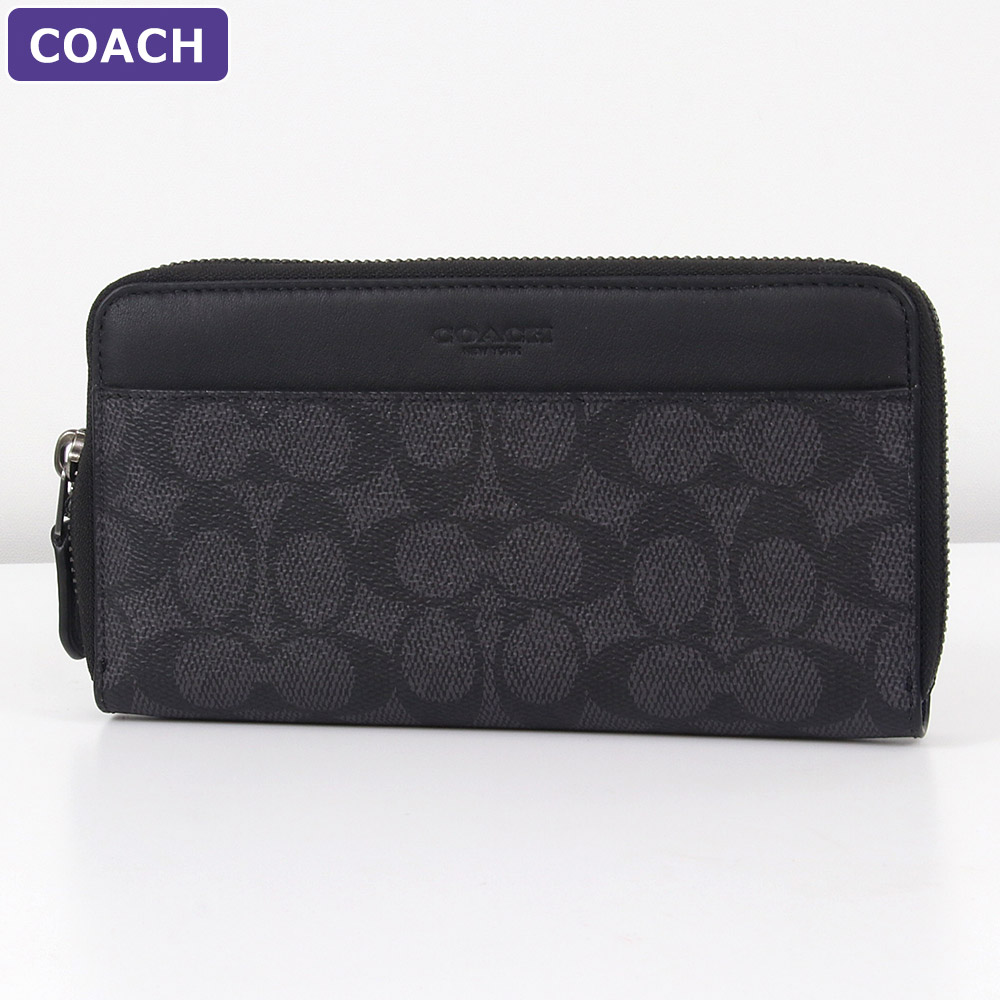 COACH（コーチ） 財布 長財布 CY405 QBMI5 シグネチャー アウトレット