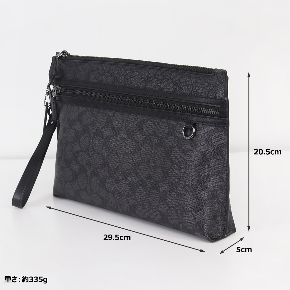 COACH（コーチ） バッグ クラッチバッグ CY985 QBMI5 シグネチャー