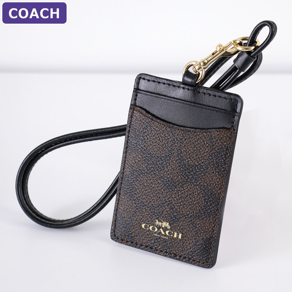 COACH コーチ IDカードケース CZ285 IMXAQ シグネチャー
