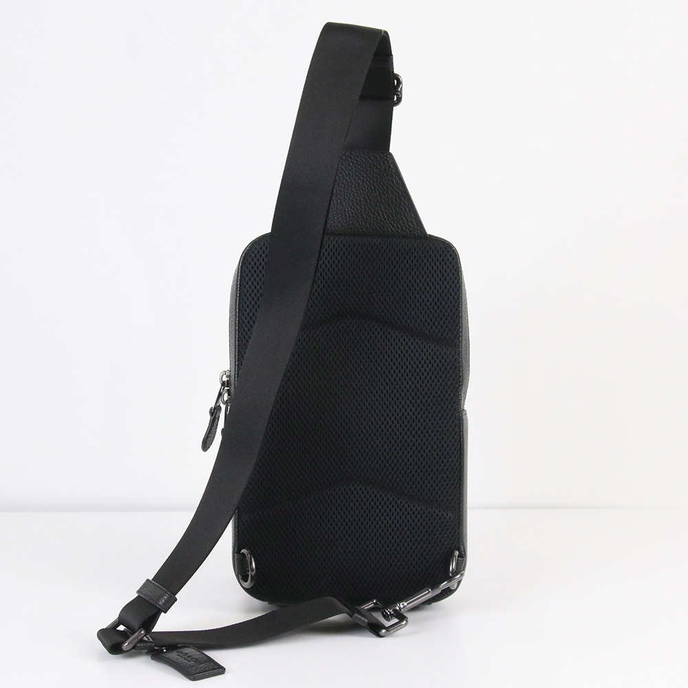 コーチ ボディバッグ シグネチャー ブラック 2999 QBOH0 コーチ アウトレット COACH ボディバッグ メンズ シグネチャー
