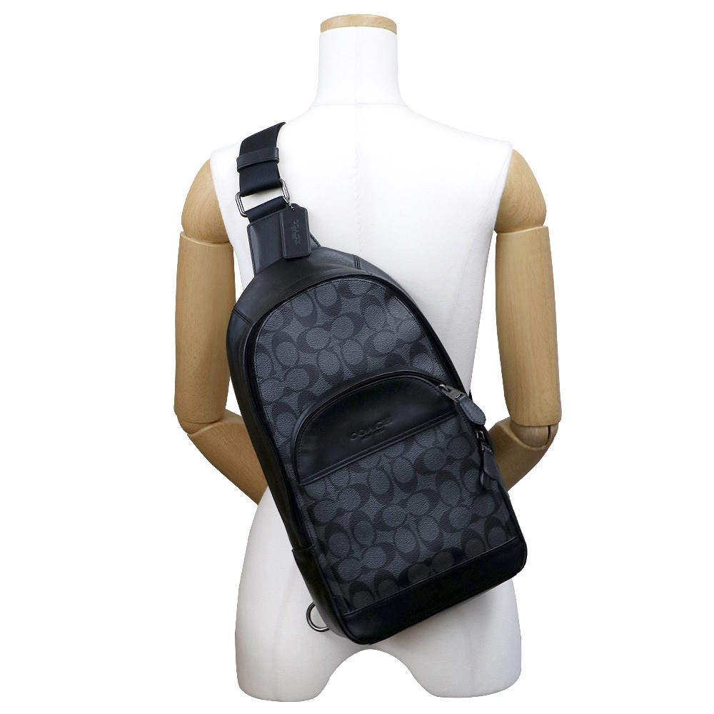 コーチ ボディバッグ メンズ レザー COACH F39942 QBAF4 ...