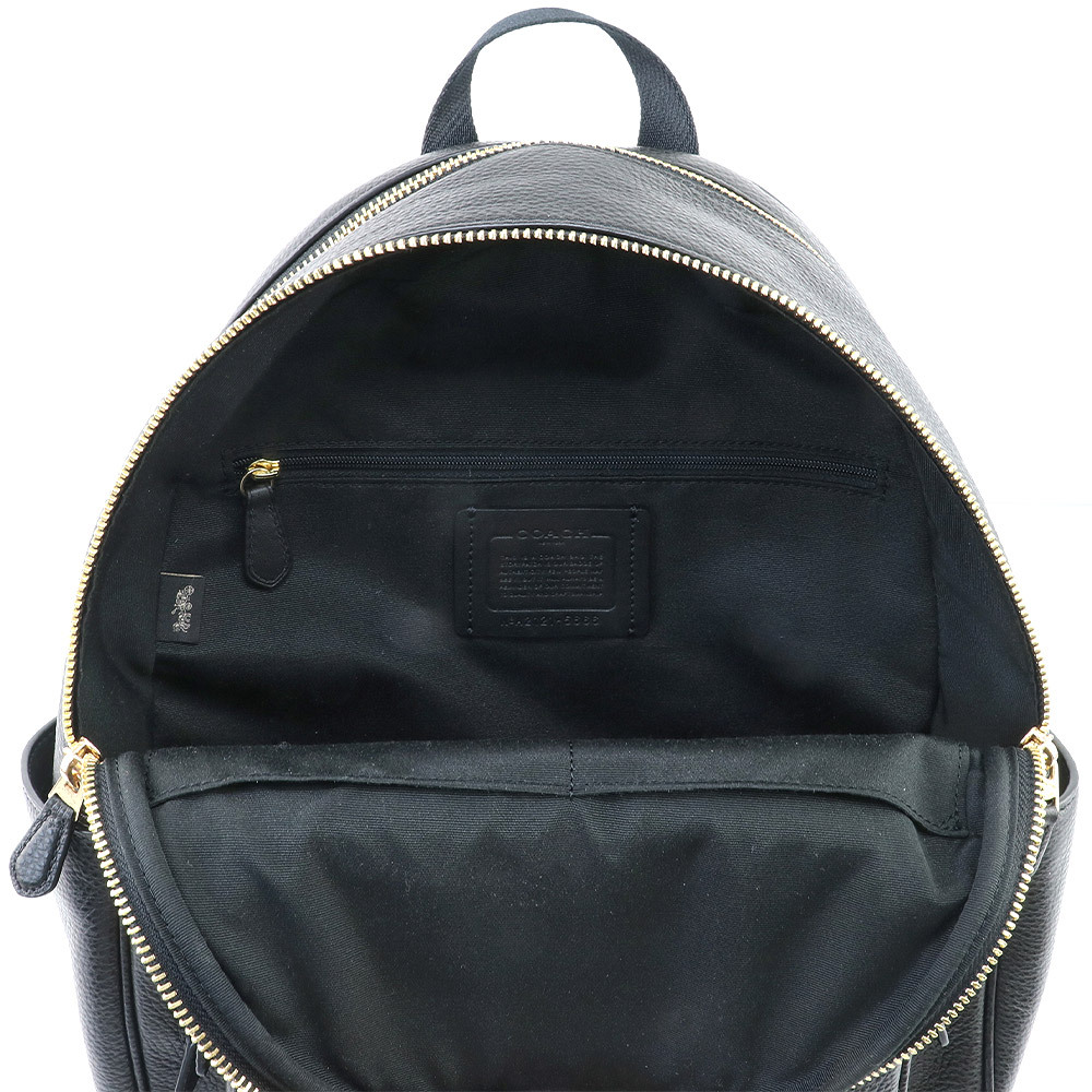 COACH コーチ バッグ リュックサック 5666 IMBLK レザー 革