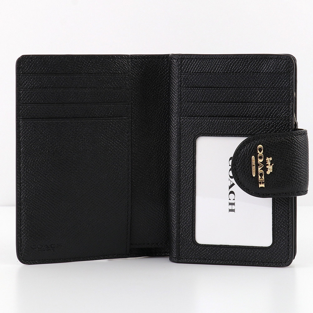 COACH（コーチ） 財布 二つ折り財布 6390 IMBLK ミニ財布 ミニ