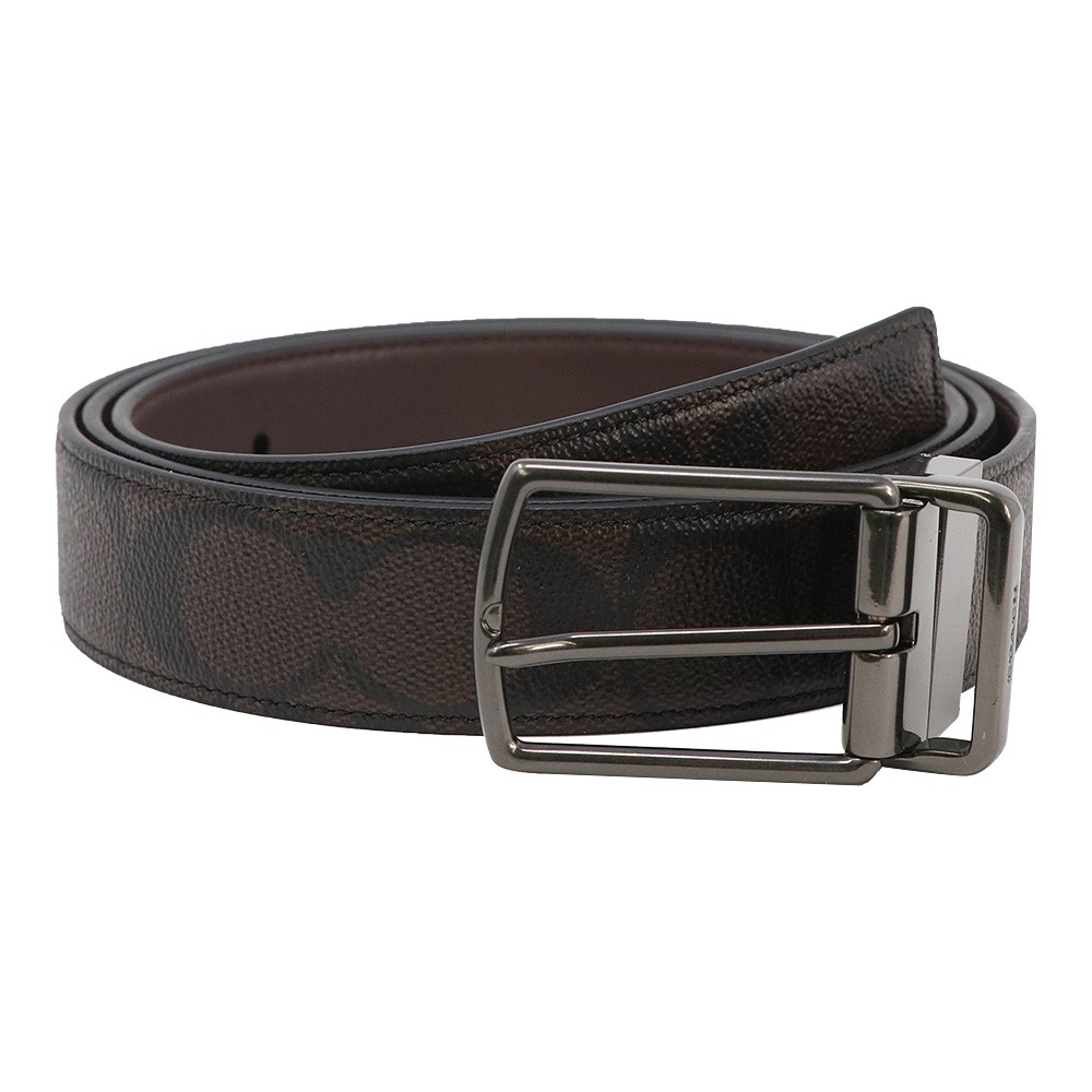 COACH コーチ　men'sベルト　F 64825 COACH（コーチ） ベルト メンズ レザー COACH F64825 シグネチャー