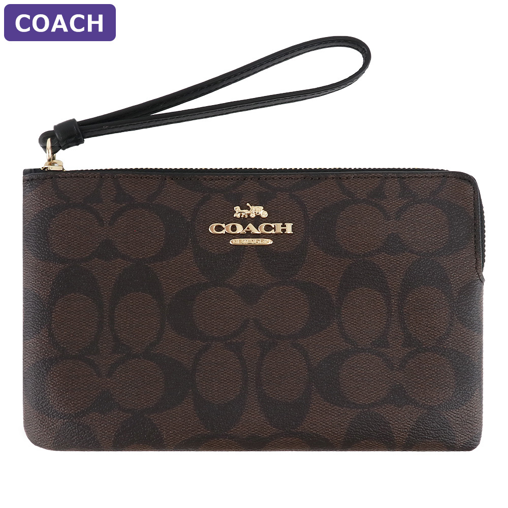 コーチ COACH ポーチ 6648 IMAA8 シグネチャー アウトレット