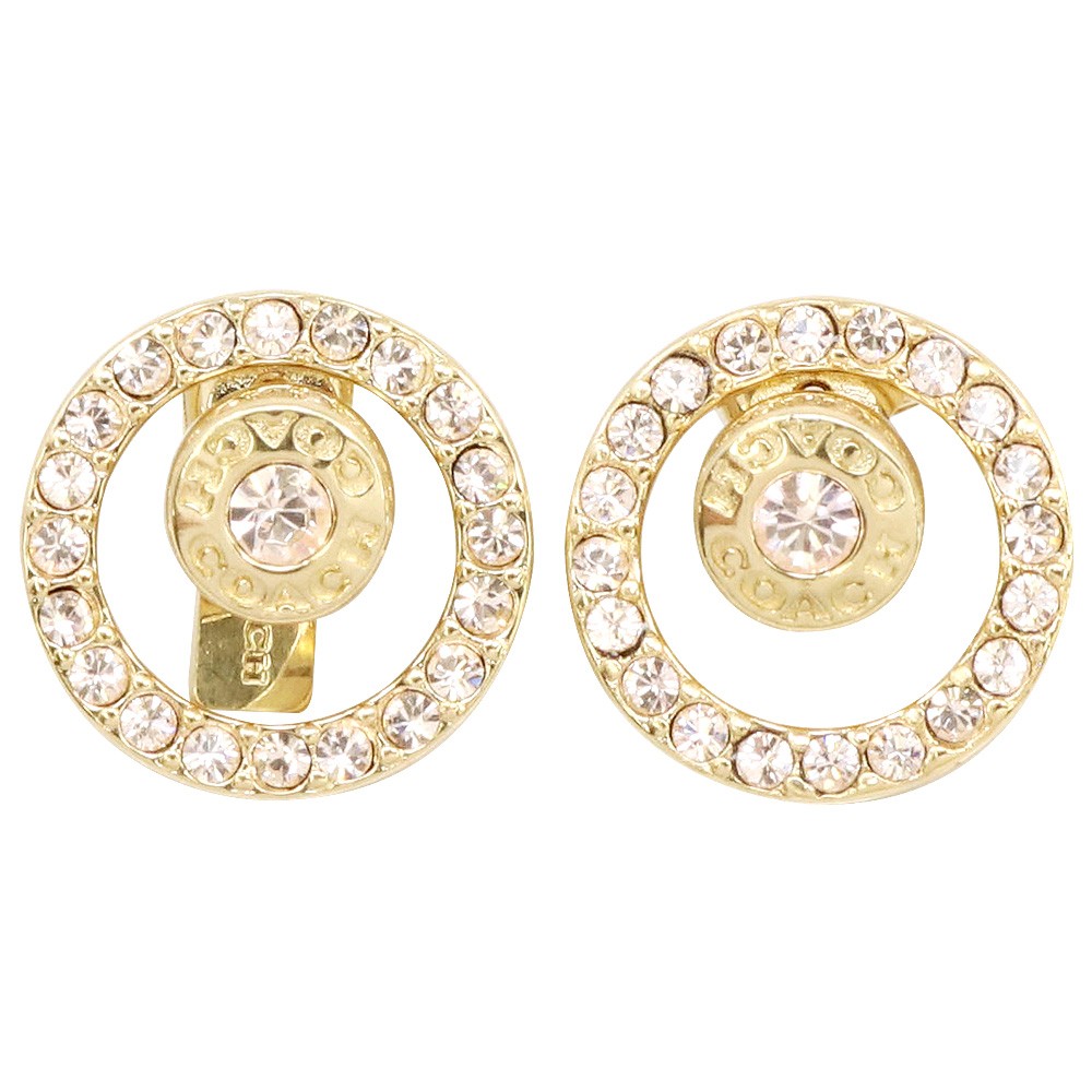 人気 アウトレット COACH レディース ピアス F68009 可愛い COACH コーチ アクセサリー ピアス F68009 キャッチ