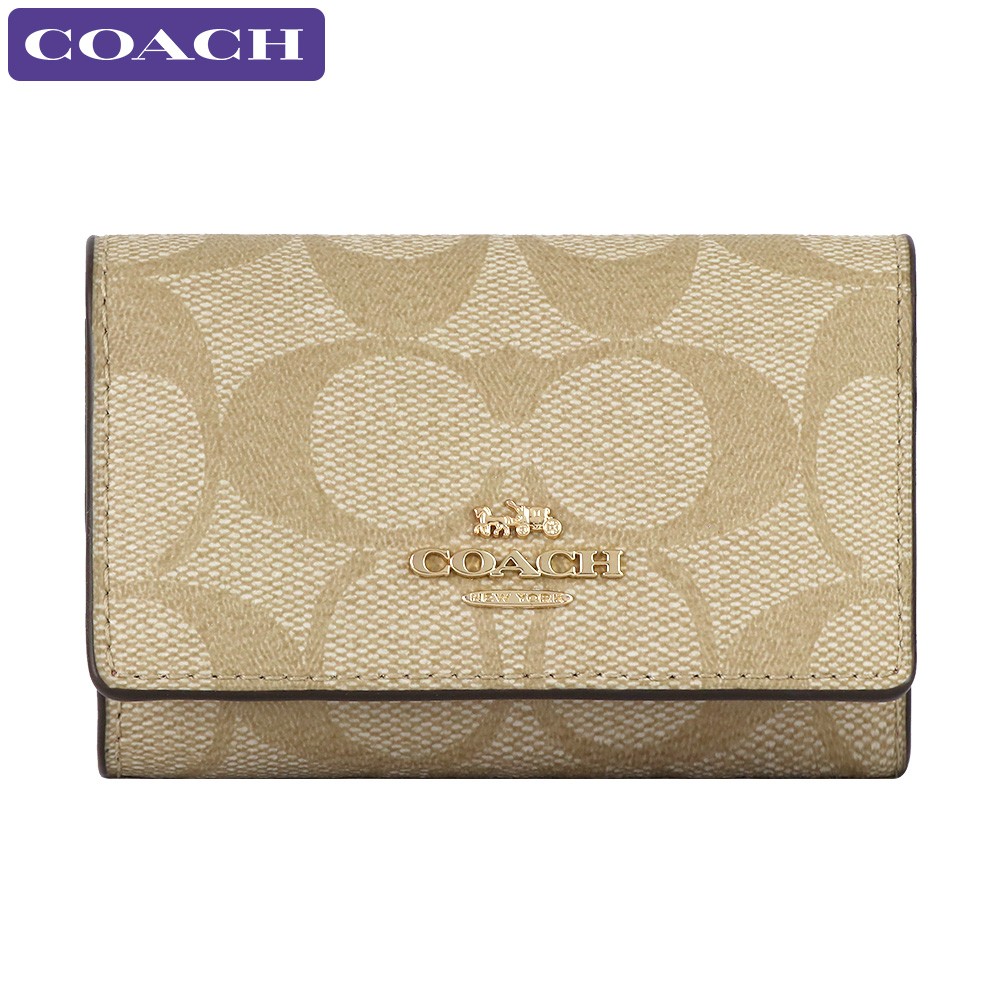 COACH コーチ 小物 キーケース 77998 IMR6D シグネチャー 5連