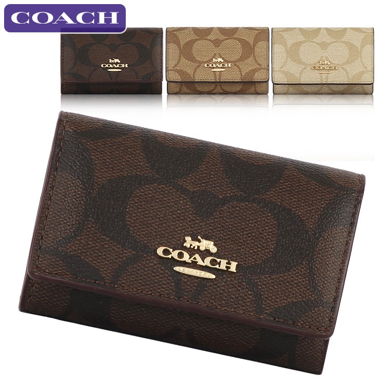 コーチ レディース キーケース 5連 シグネチャー 77998 小物 coach 61ckuNkeULL._UY1000_.jpg