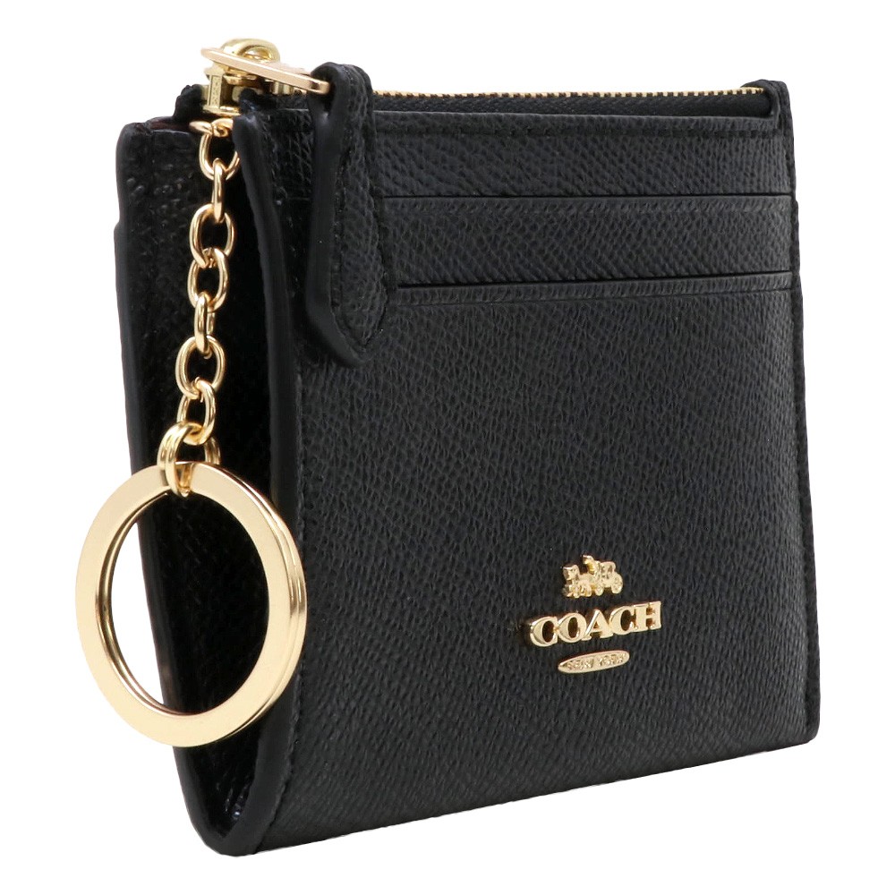 ひっきー COACH（コーチ） ミニスキニーIDケース 88250 ホワイト チョーク