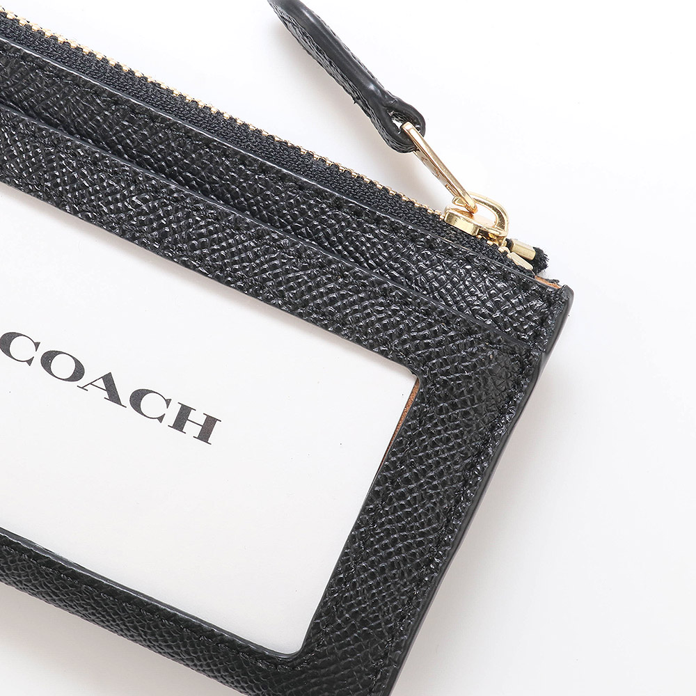 COACH コーチ パスケース F88250 IMBLK キーリング アウトレット