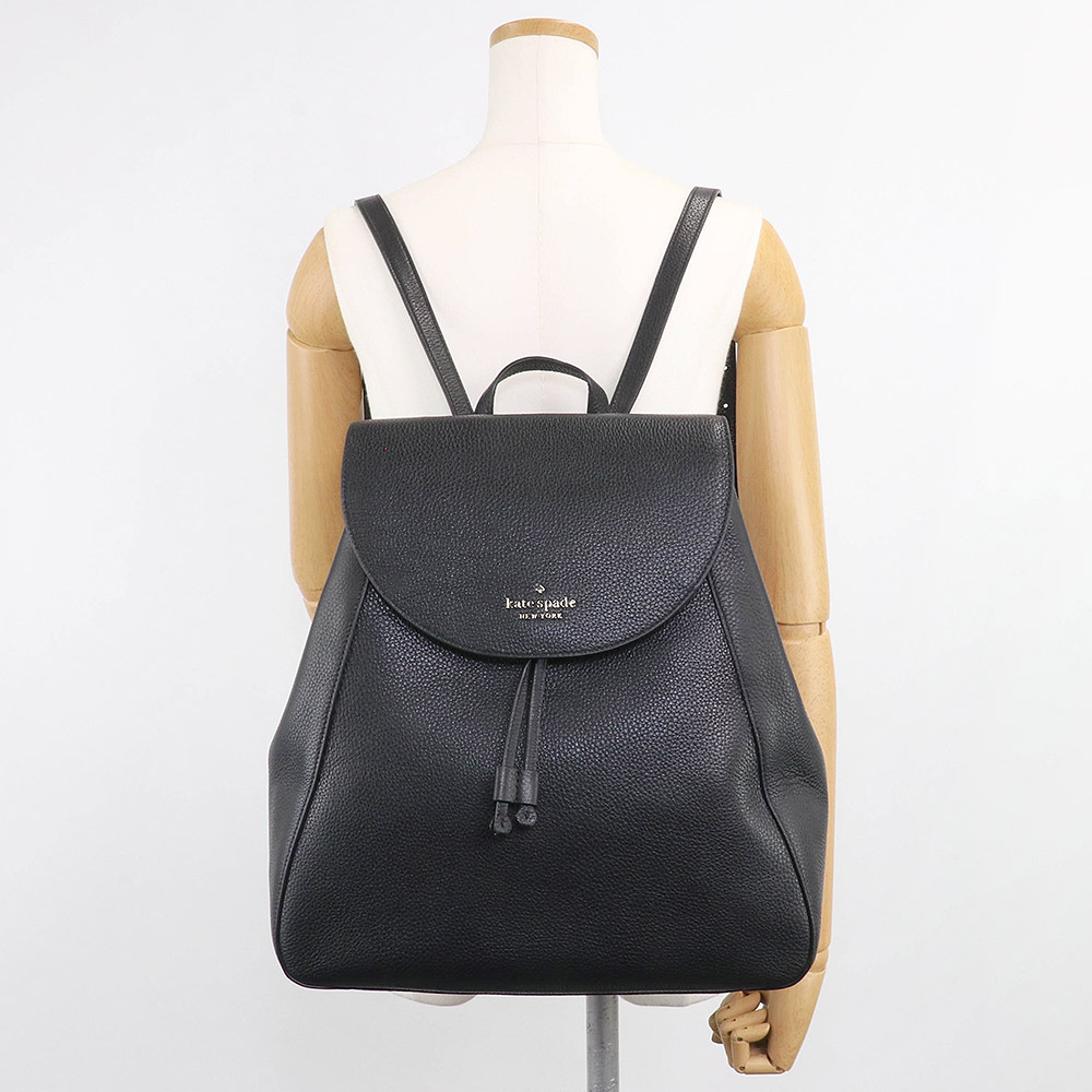 kate spade リュック バックパック ナイロン レザー 黒 サム KSNYL ナイロン コンバーチブル バックパック | リュック