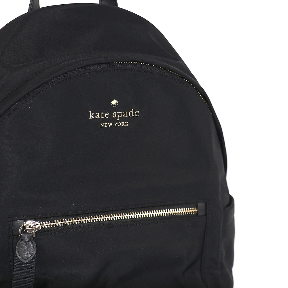kate spade リュック 黒　超美品　ナイロン Kate spade ケイトスペード/ナイロンキルティングリュック