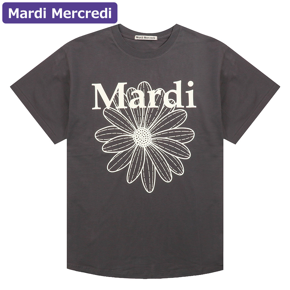 上品なファッション マルディメクルディ Mercredi Mardi MARDI Tシャツ MERCREDI トップス