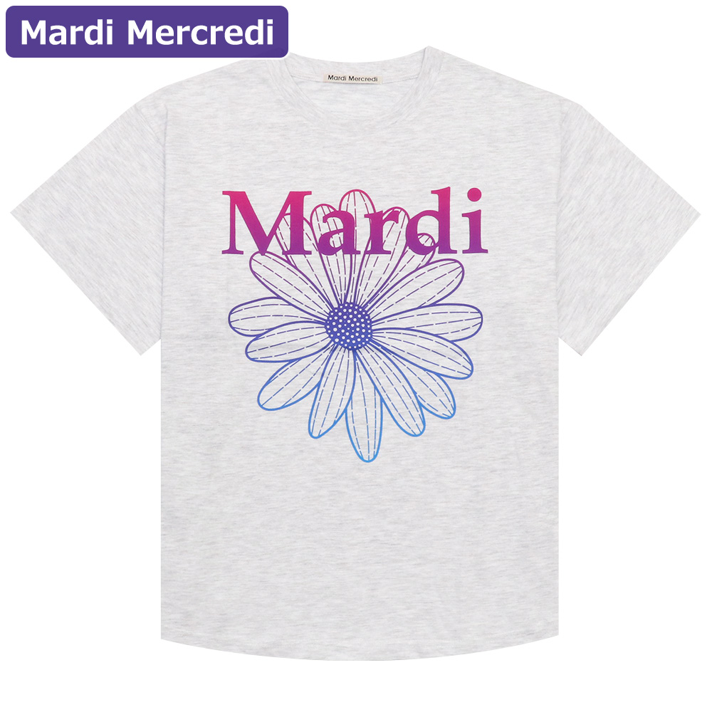マルディメクルディ Mardi Mercredi Tシャツ TSHIRT FLOWERMARDI G...
